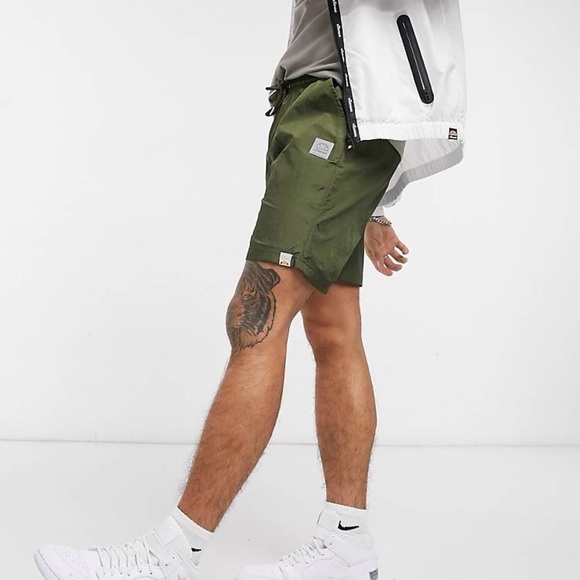 (BN44) Ellesse high shine shorts in khaki , Size XS, NWOT - Picture 11 of 11